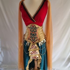 New never worn Mayan Queen Costume by Incharacter Costumes